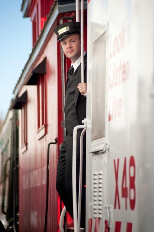 Thanks to my son Kimsey for being a conductor during our photo shoot.