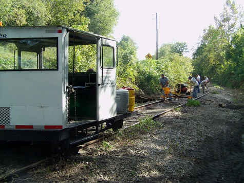 Working through curve